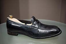 loafer patine bleu marine